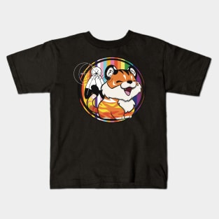 TwoSpirit Tiger 2 Kids T-Shirt